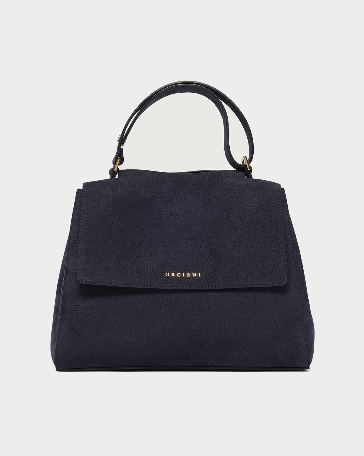 Sveva Nabucco Medium Nubuck Leather Shoulder Bag