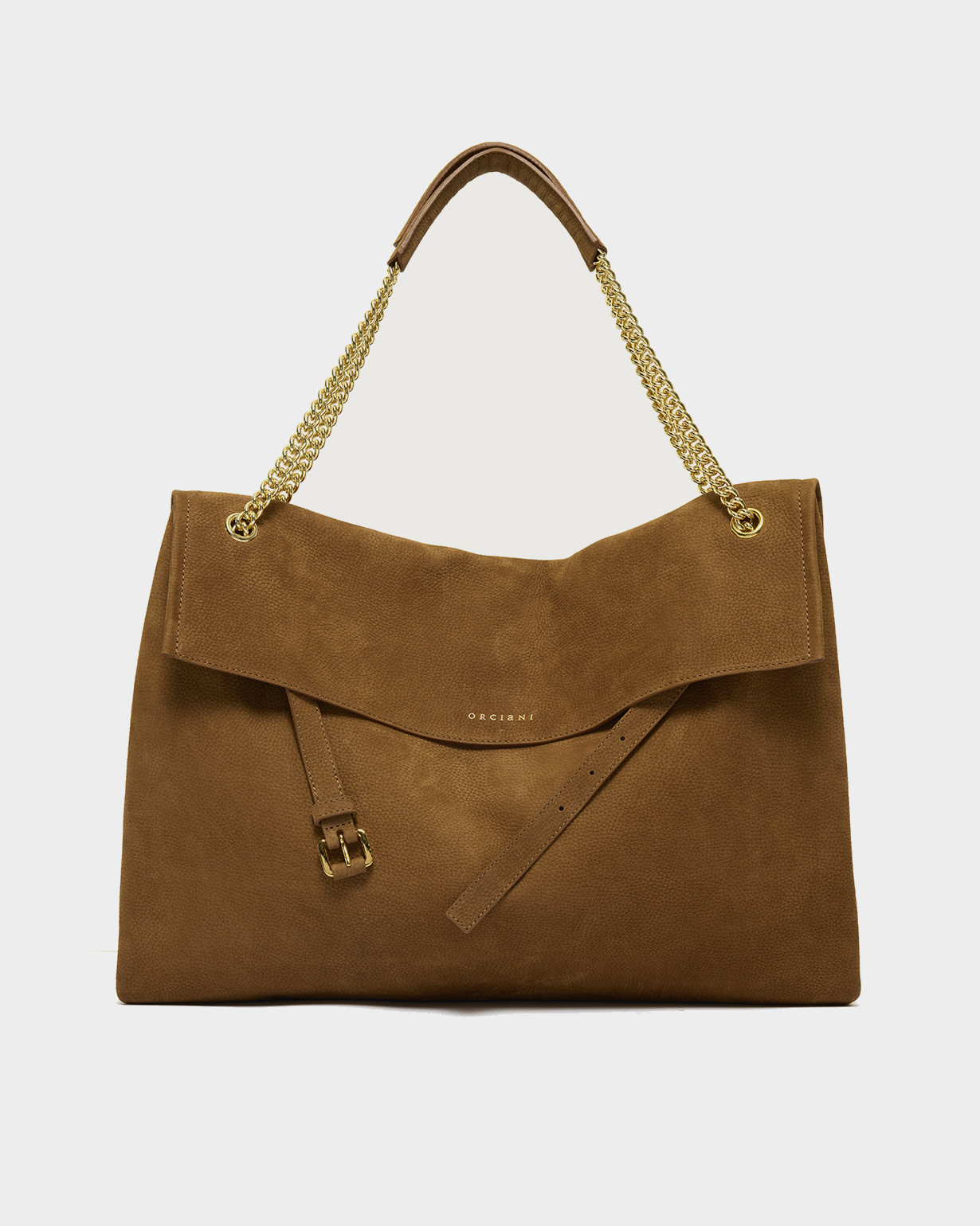 Venus Nabucco Large Nubuck Leather Shoulder Bag