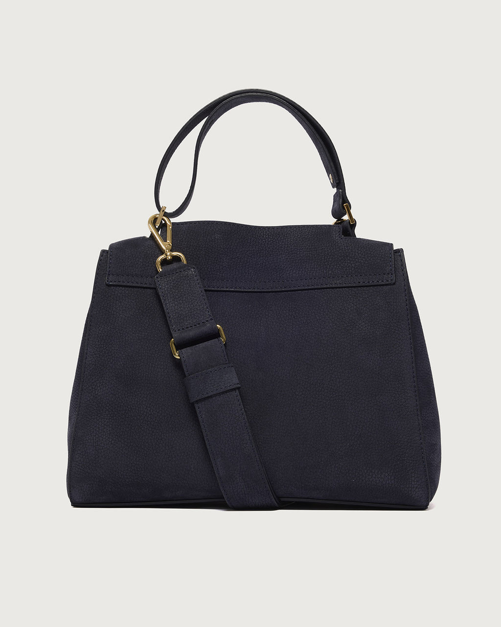 Arc Medium Nubuck Shoulder Bag