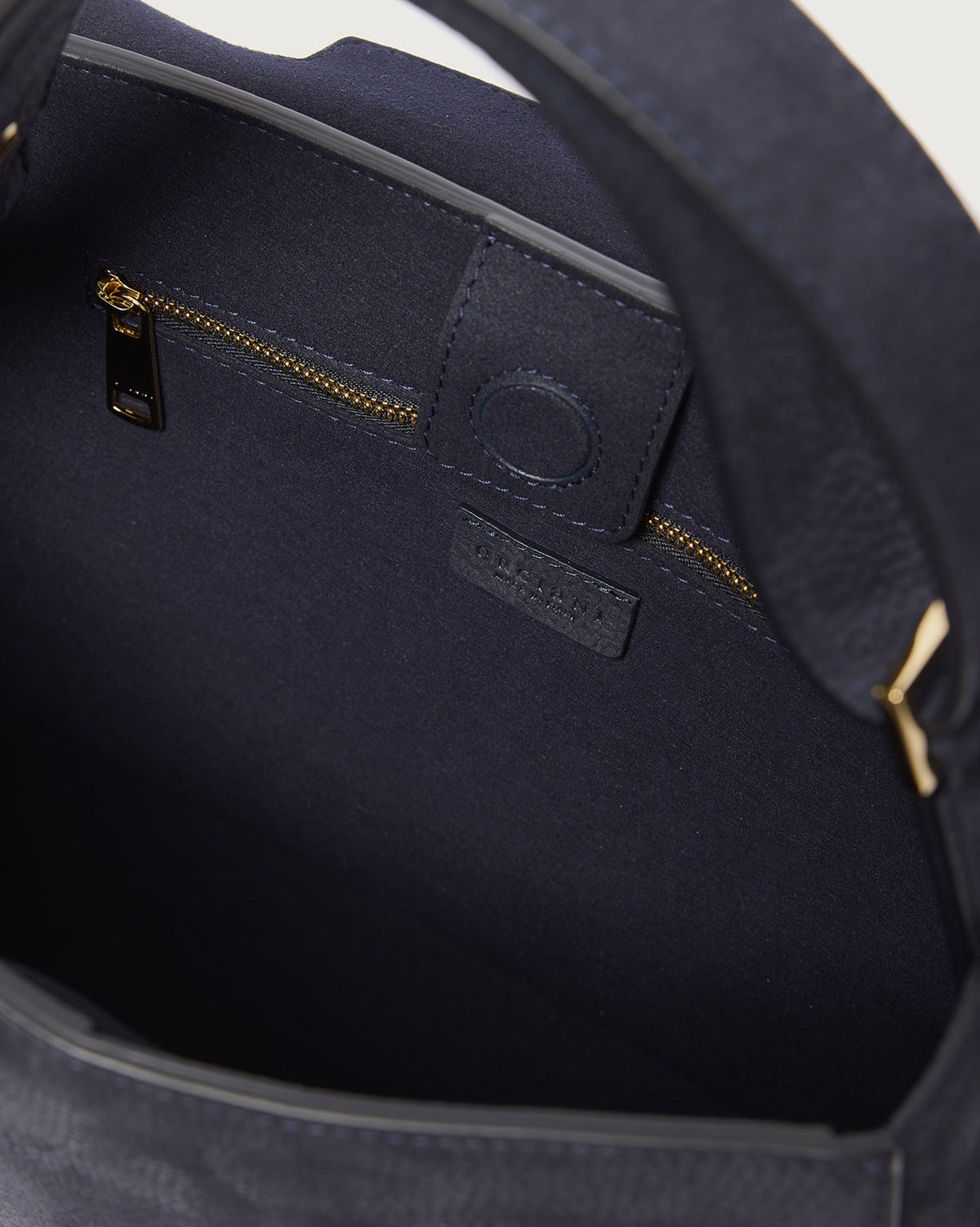Arc Medium Nubuck Shoulder Bag