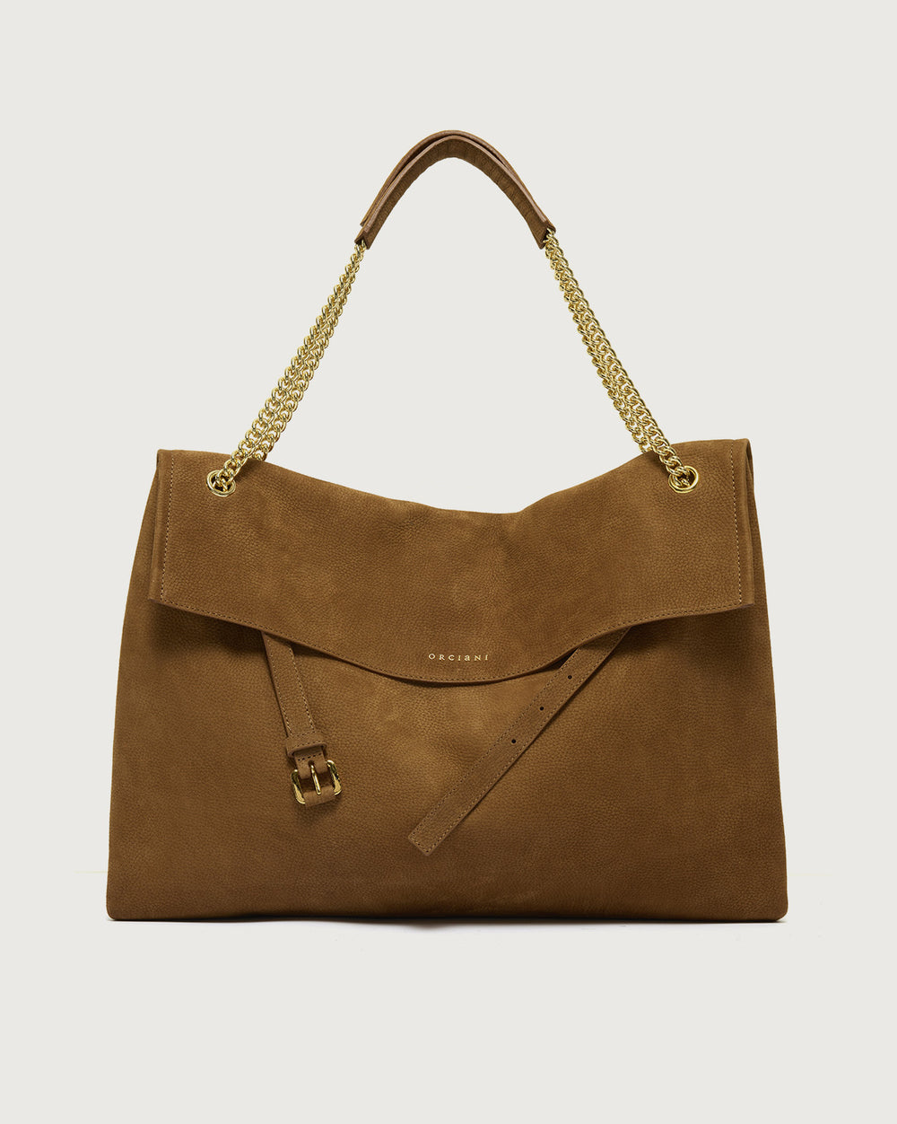 Frame Large East-West Nubuck Shoulder Bag