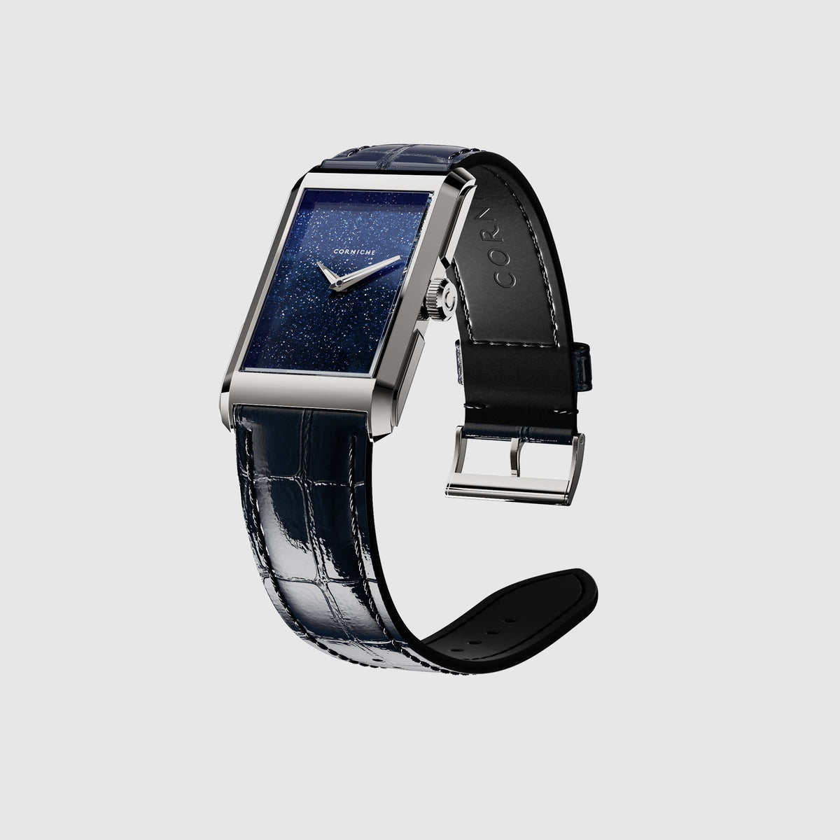 Visionnaire Quartz Watch in Aventurine Blue, view 2