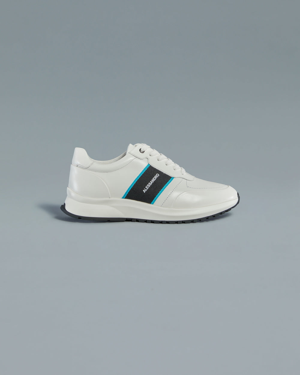 Brand Taped Sneakers, primary view [fp-color:white]