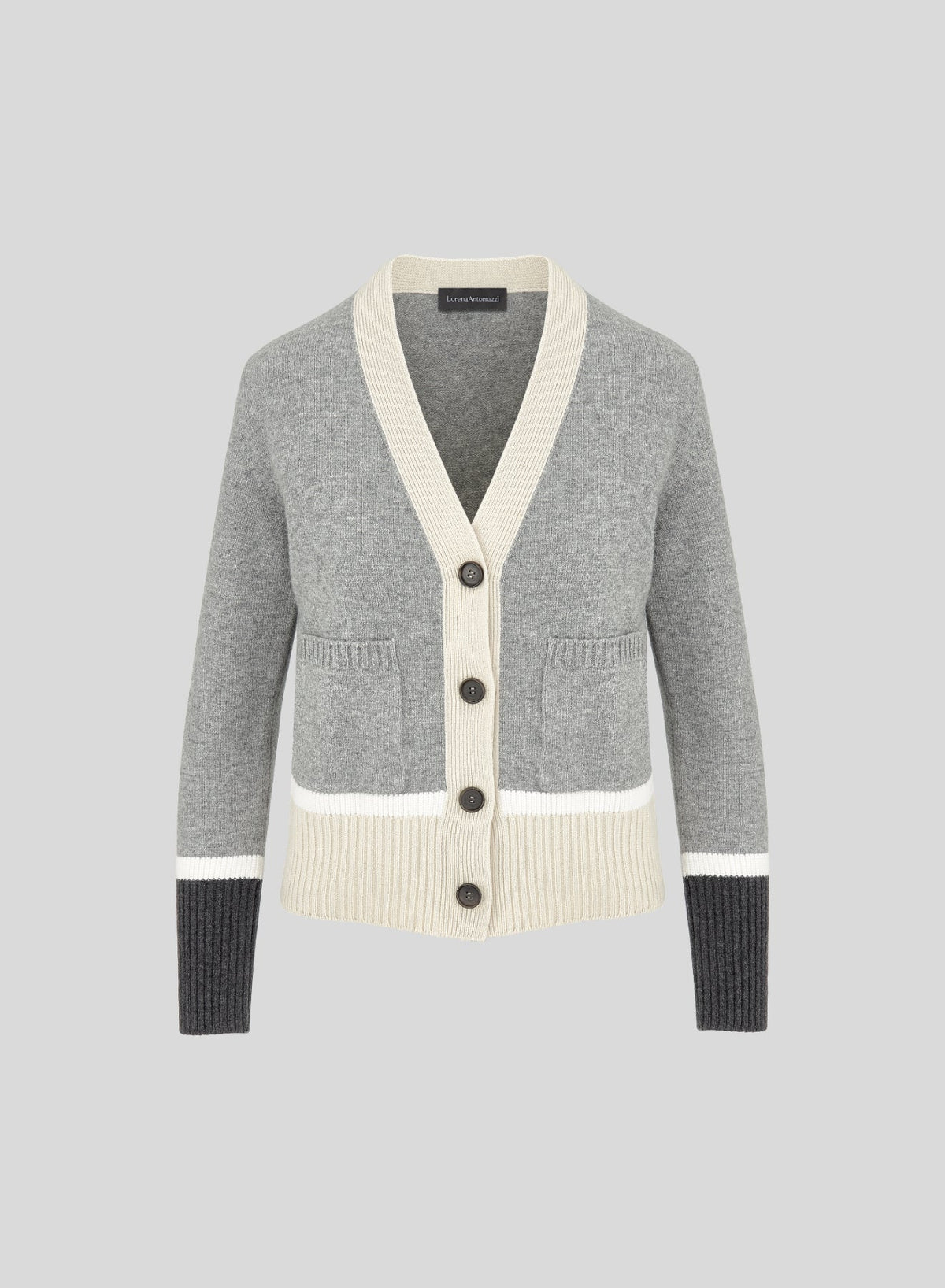 Filo Lorena Colour-Block Cardigan — Lorena Antoniazzi
