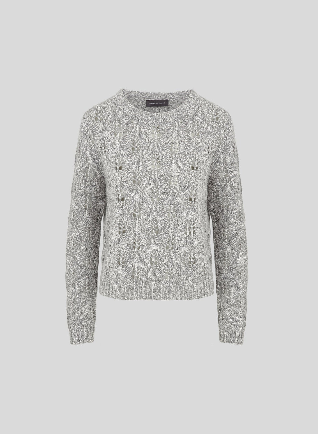 Mouliné Cashmere, Wool and Silk Sweater — Lorena Antoniazzi