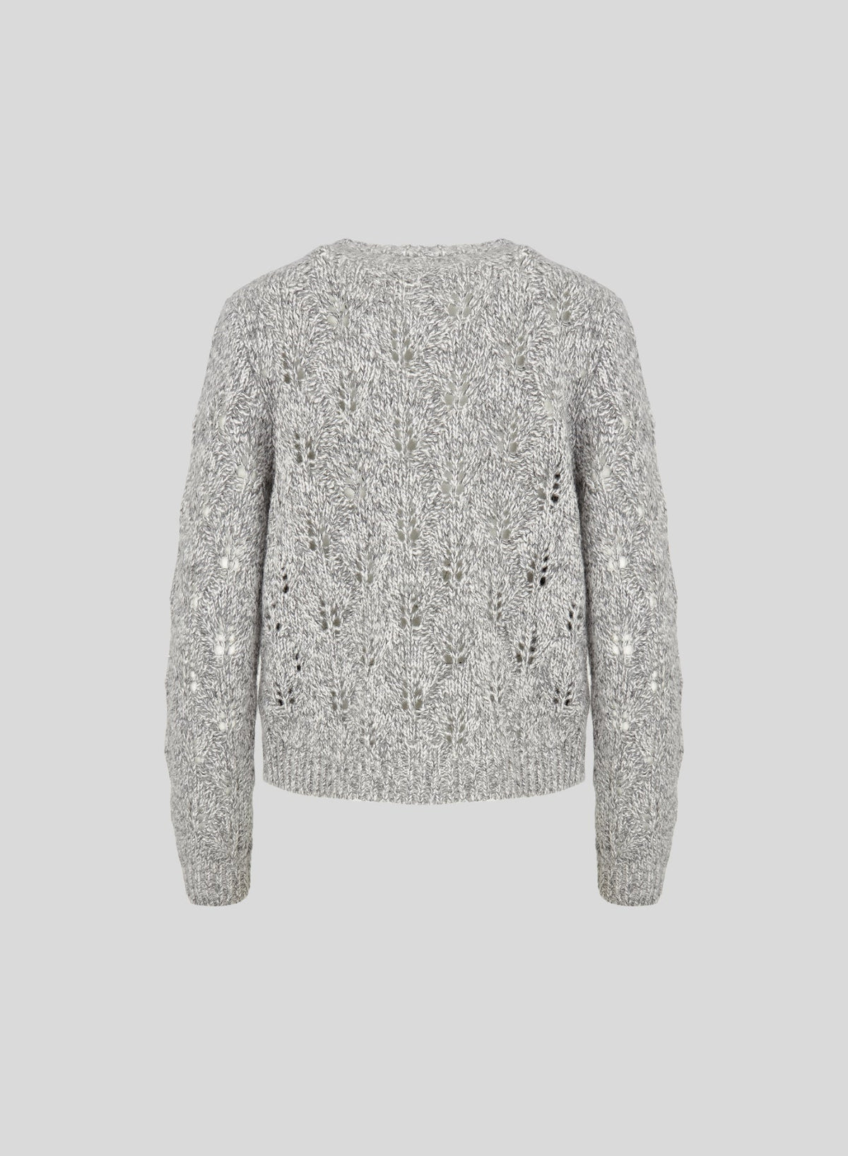 Mouliné Cashmere, Wool and Silk Sweater — Lorena Antoniazzi (5)