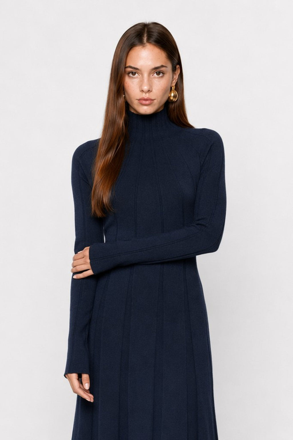 Origene Ribbed Knit Maxi Dress — Kocca (2)