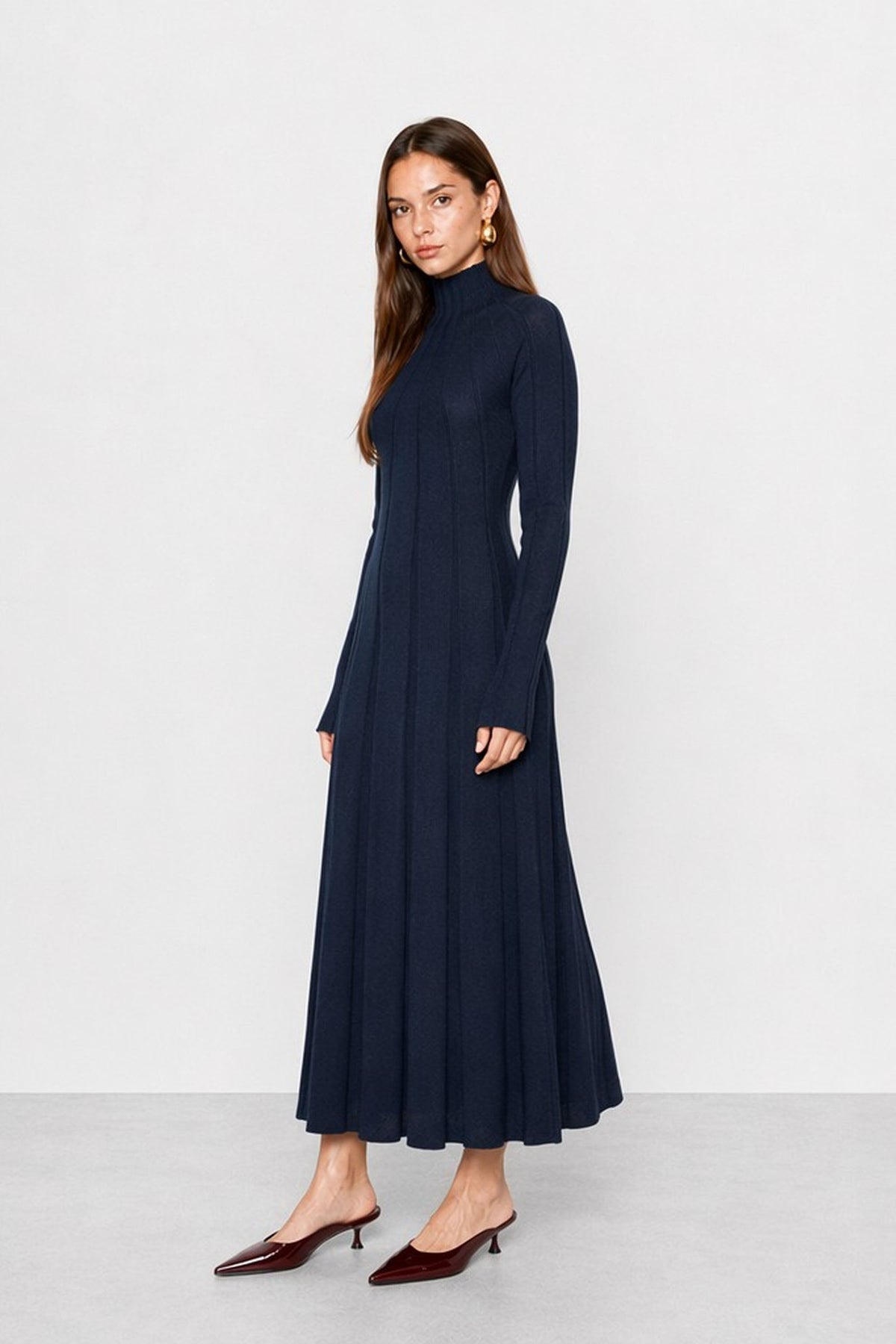 Origene Ribbed Knit Maxi Dress — Kocca (3)
