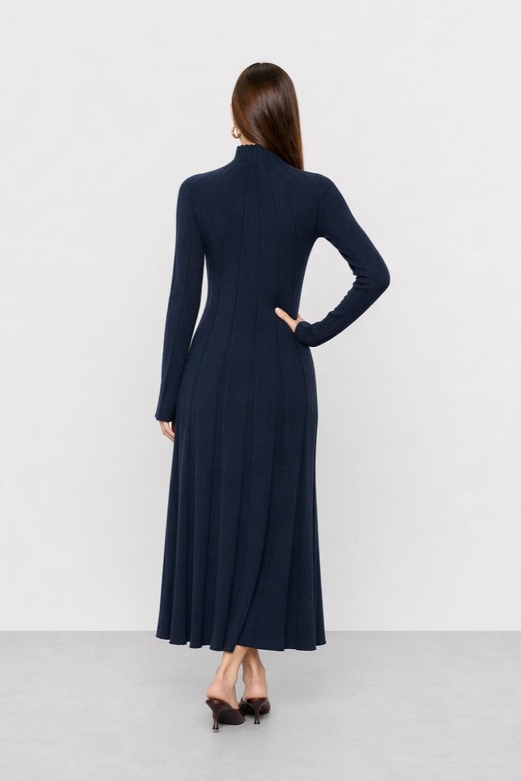 Origene Ribbed Knit Maxi Dress — Kocca (5)
