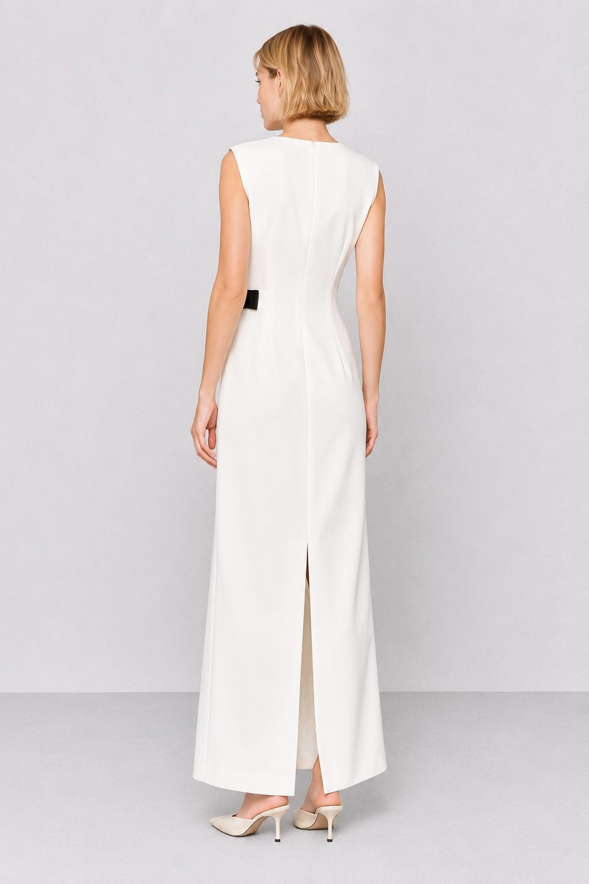 Leonor Sleeveless Belted Dress — Kocca (5)