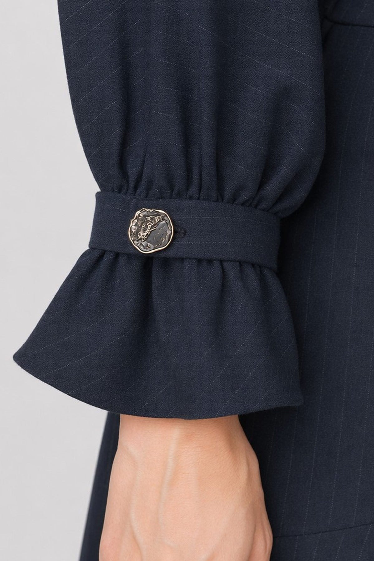 Famiano V-Neck Midi Wrap Dress — Kocca (4)