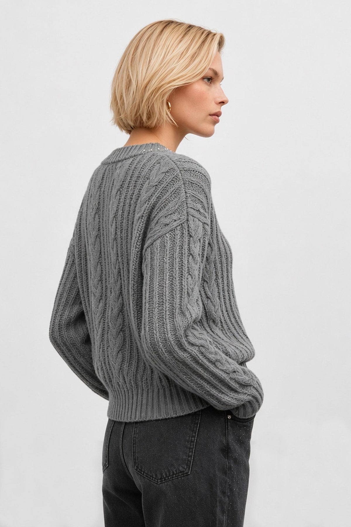 Derio Cable Wool Sweater — Kocca (3)
