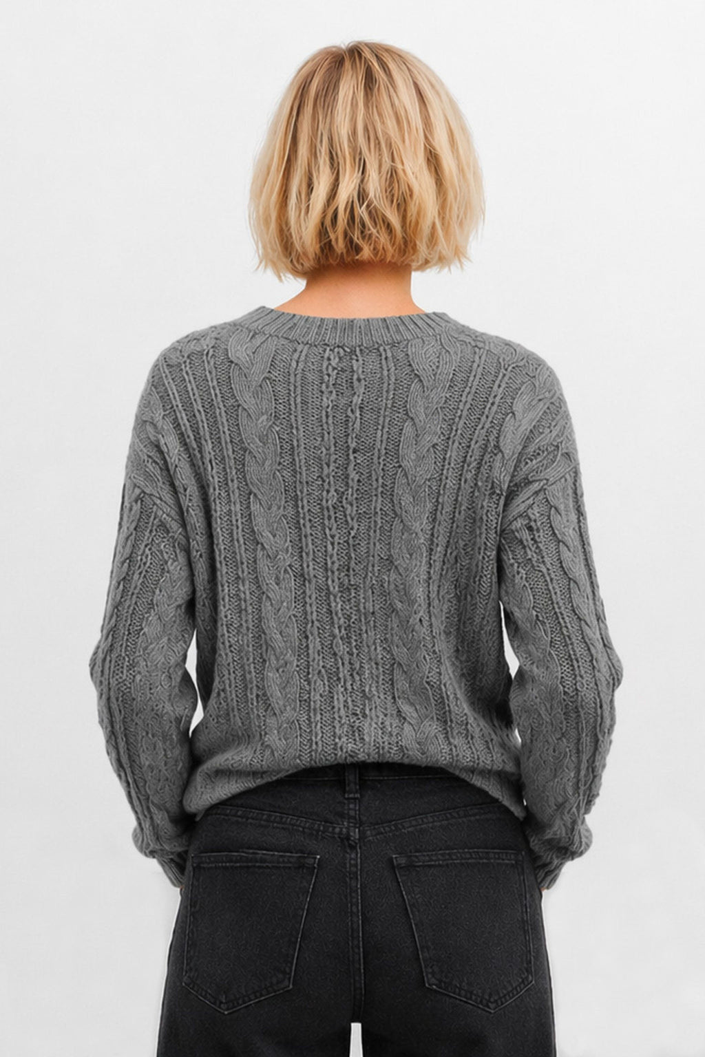 Derio Cable Wool Sweater — Kocca (5)