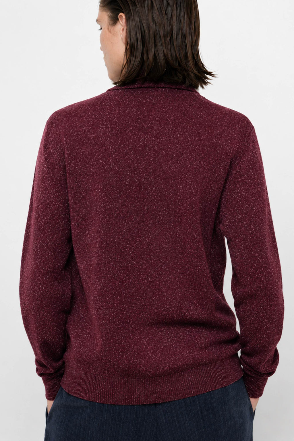 Mauricia Metallic-Thread Turtleneck — Kocca (5)