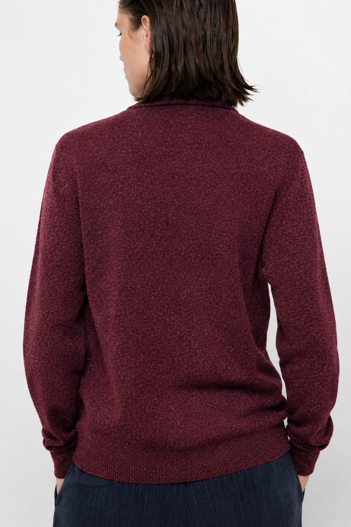Mauricia Metallic-Thread Turtleneck — Kocca (5)