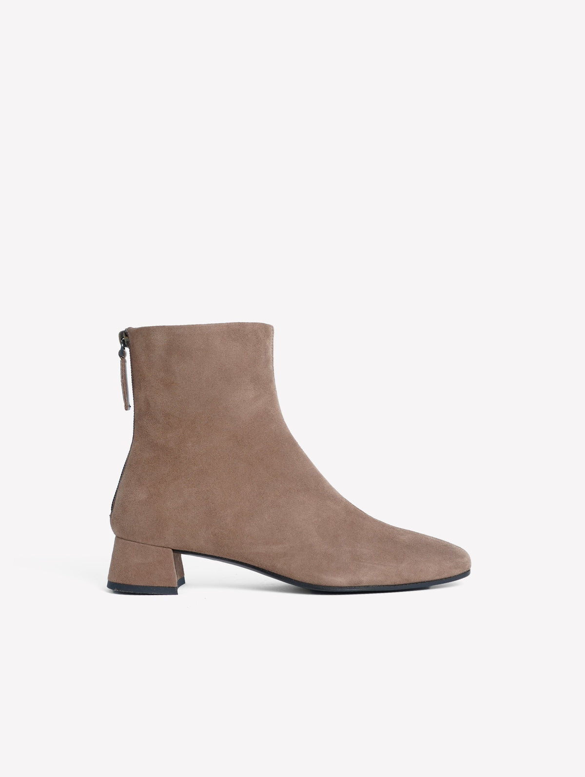 Addison Suede Ankle Boots in Brown
