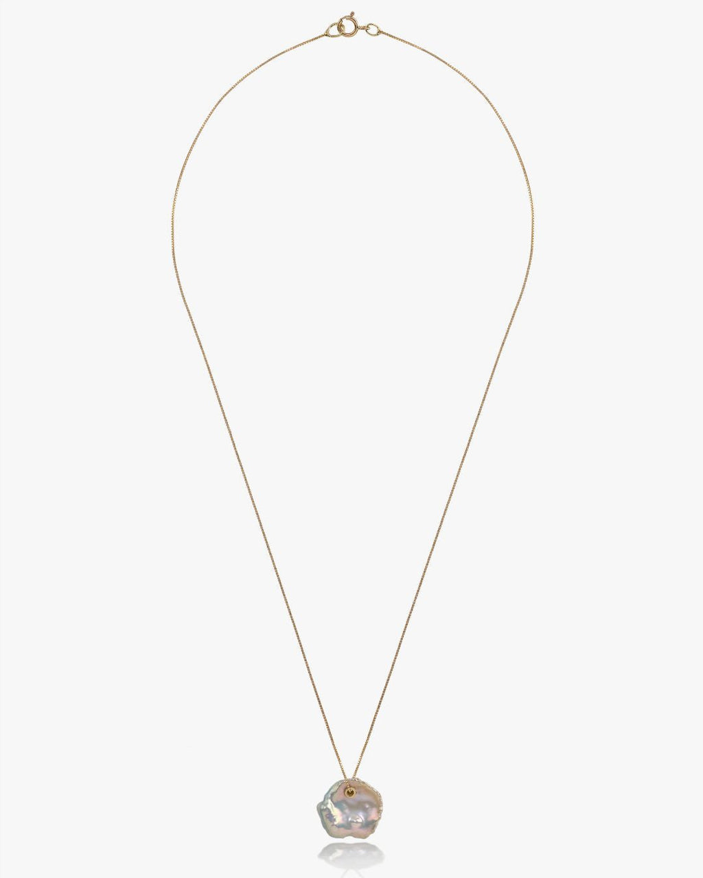 Brezza Necklace in baroque pearl, view 2
