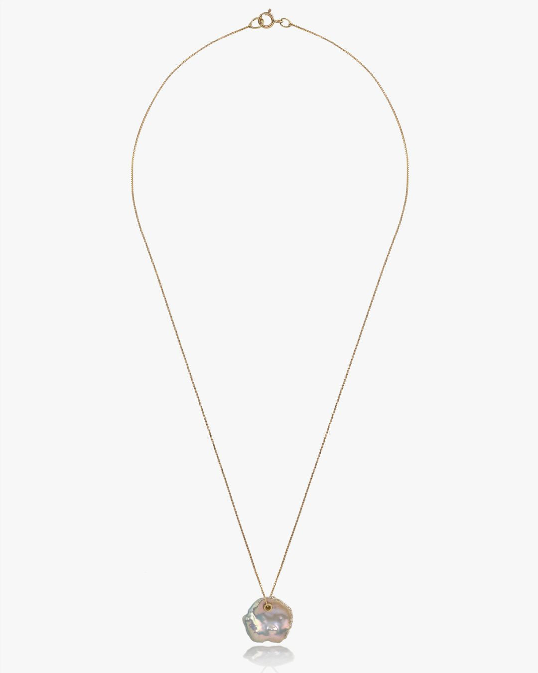Brezza Necklace in baroque pearl, view 2