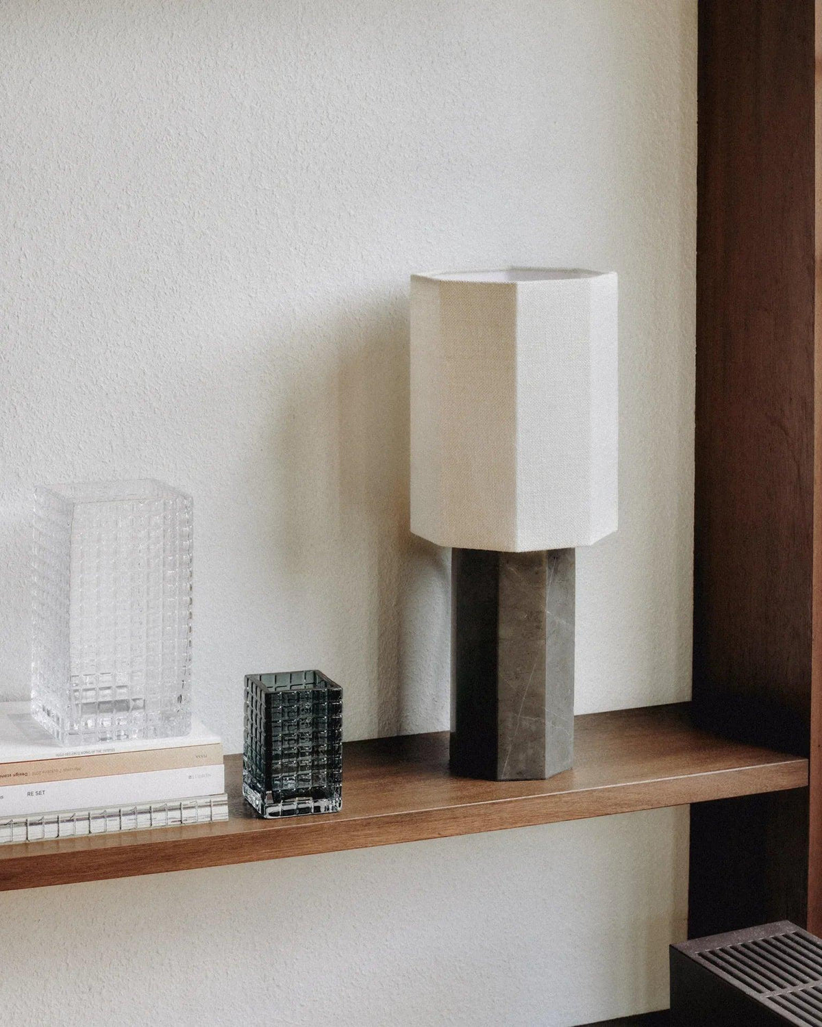 Eight Over Eight Lamp White Marble — view 5