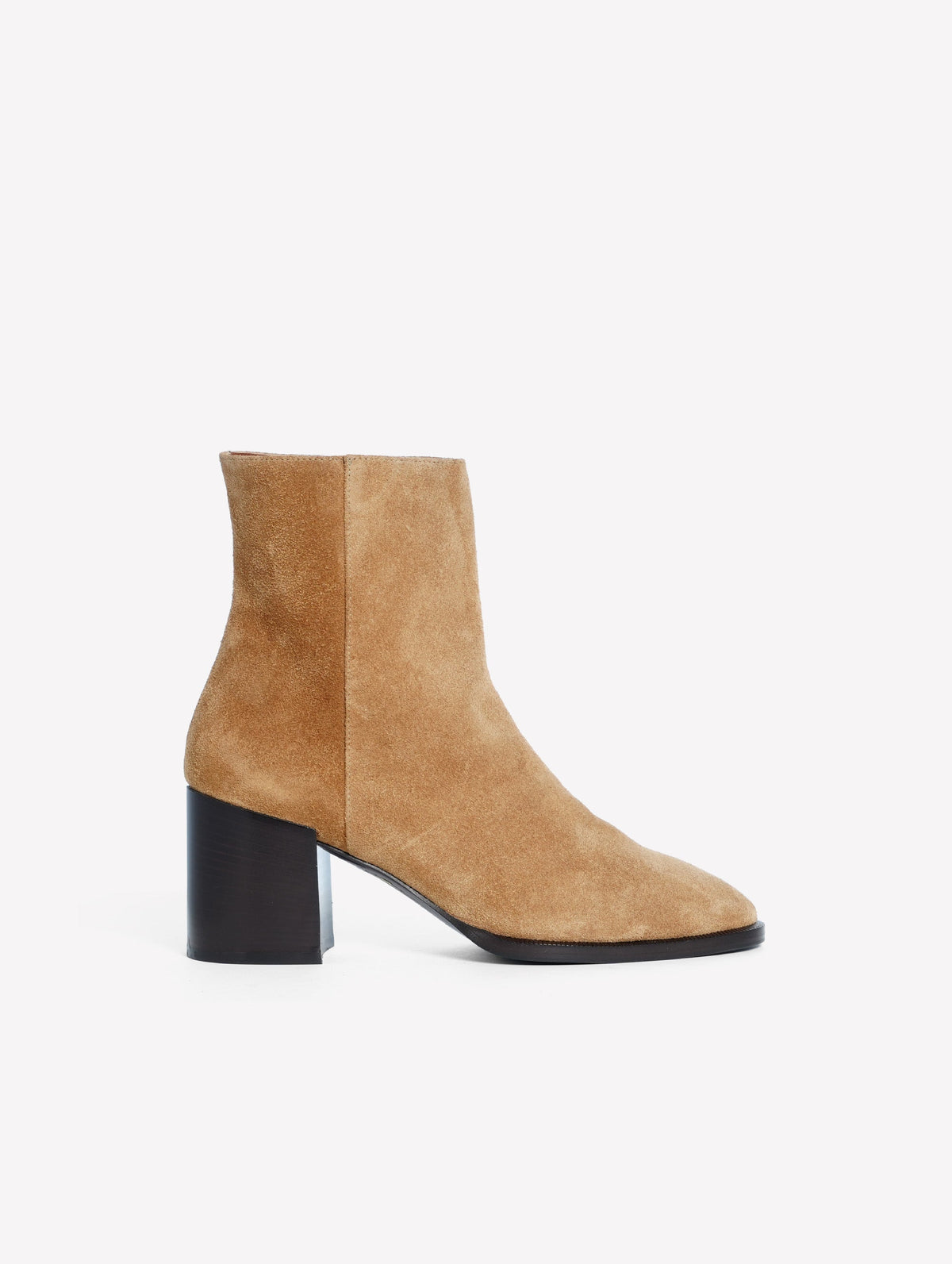 Marfa Suede Ankle Boots in Brown