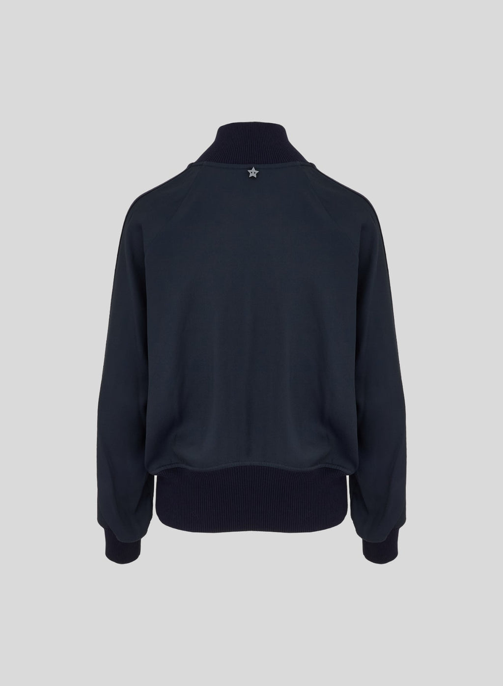 Silk and Cotton Twill Bomber Jacket — Lorena Antoniazzi (5)