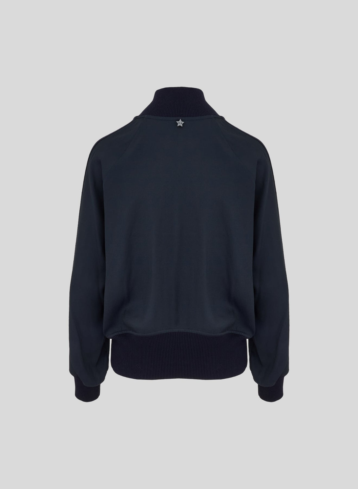 Silk and Cotton Twill Bomber Jacket — Lorena Antoniazzi (5)