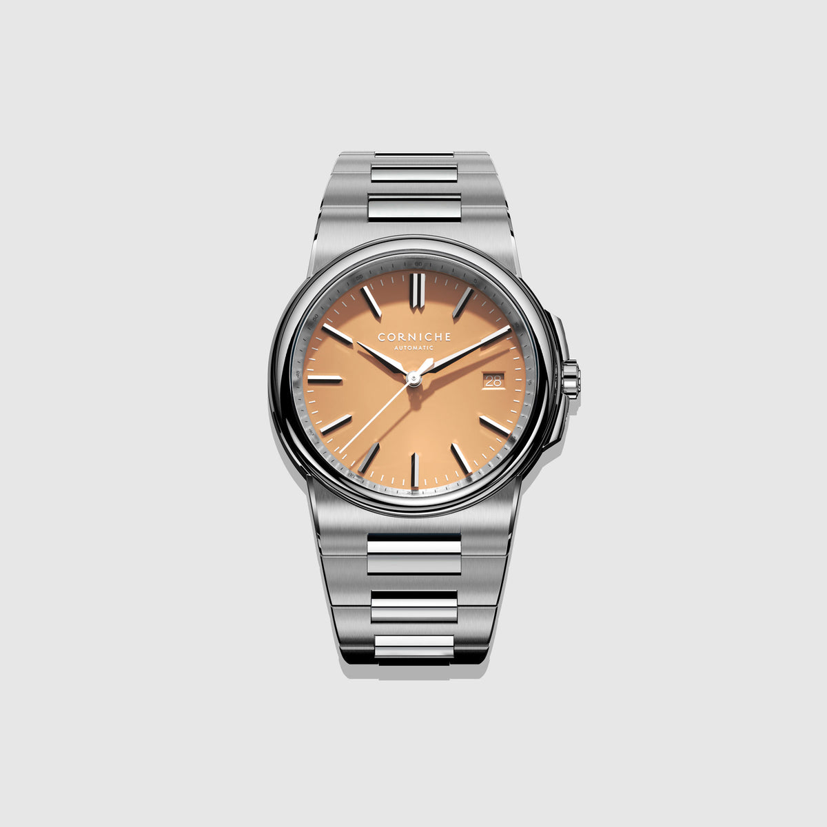 La Grande Corniche Automatic 39 mm in Salmon, primary view