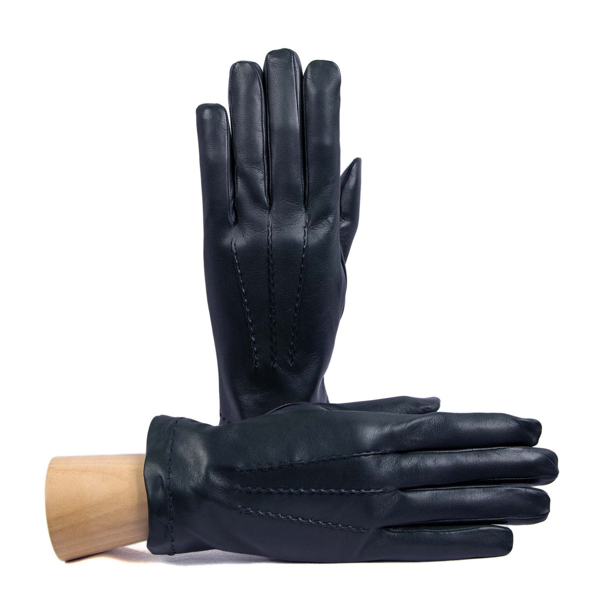 Axis Touchscreen Nappa Gloves in Blue, primary view