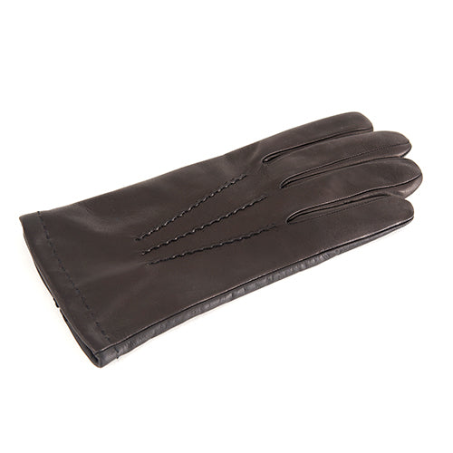 Axis Touchscreen Nappa Gloves in Blue, view 6