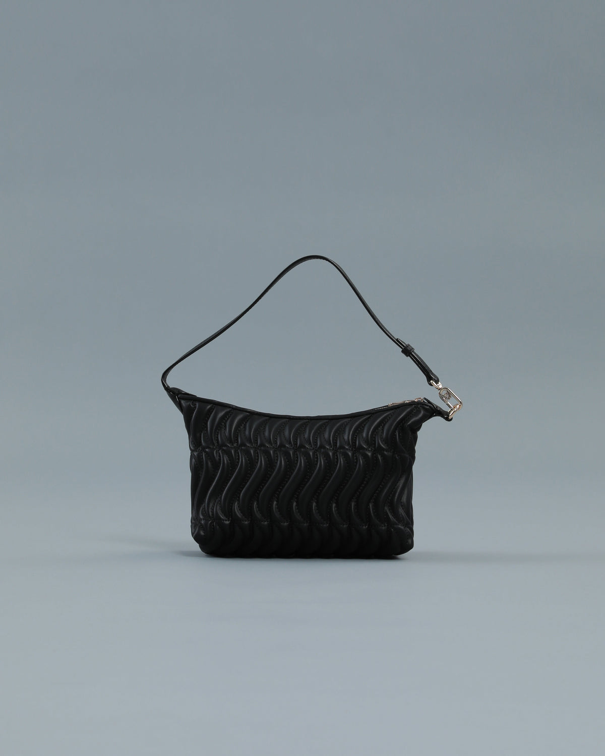 Quilted Shoulder Bag in Maroon, view 4
