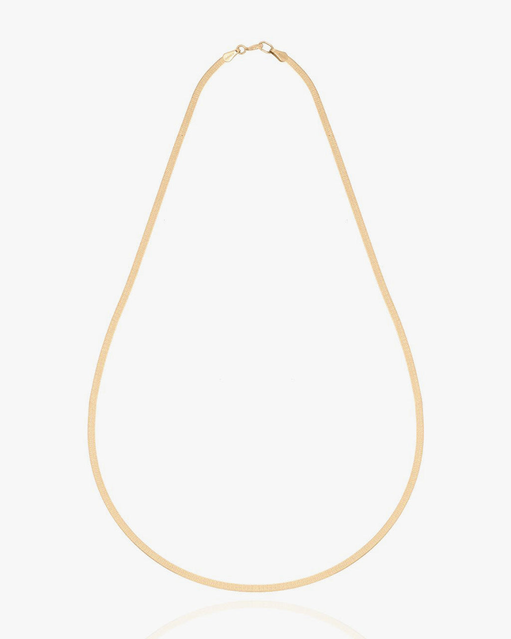 Milano Necklace in yellow gold, view 2