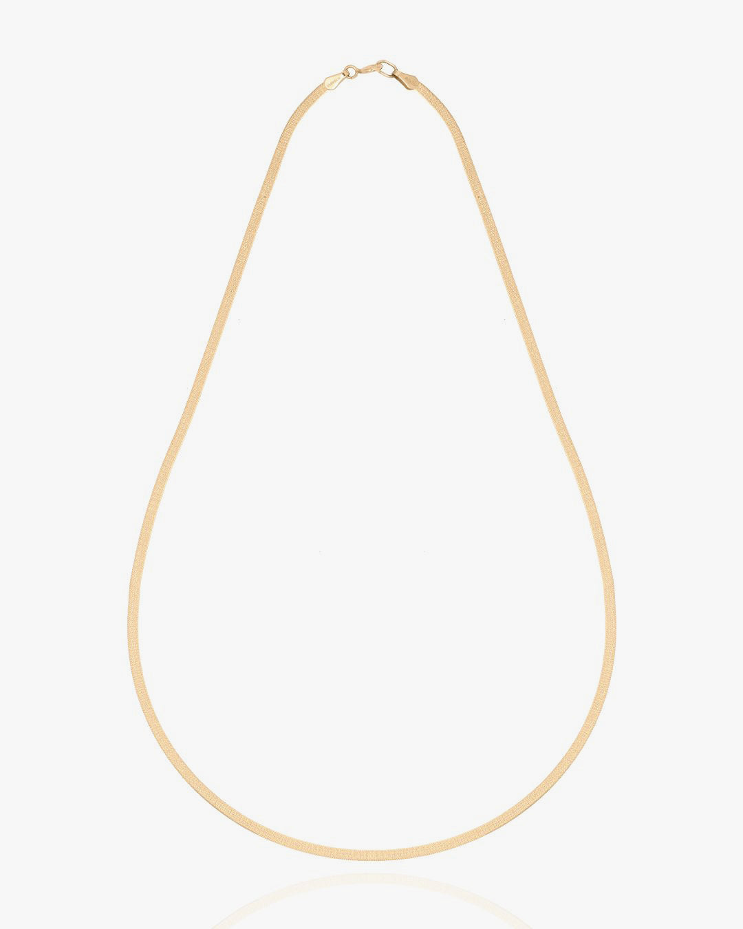 Milano Necklace in yellow gold, view 2