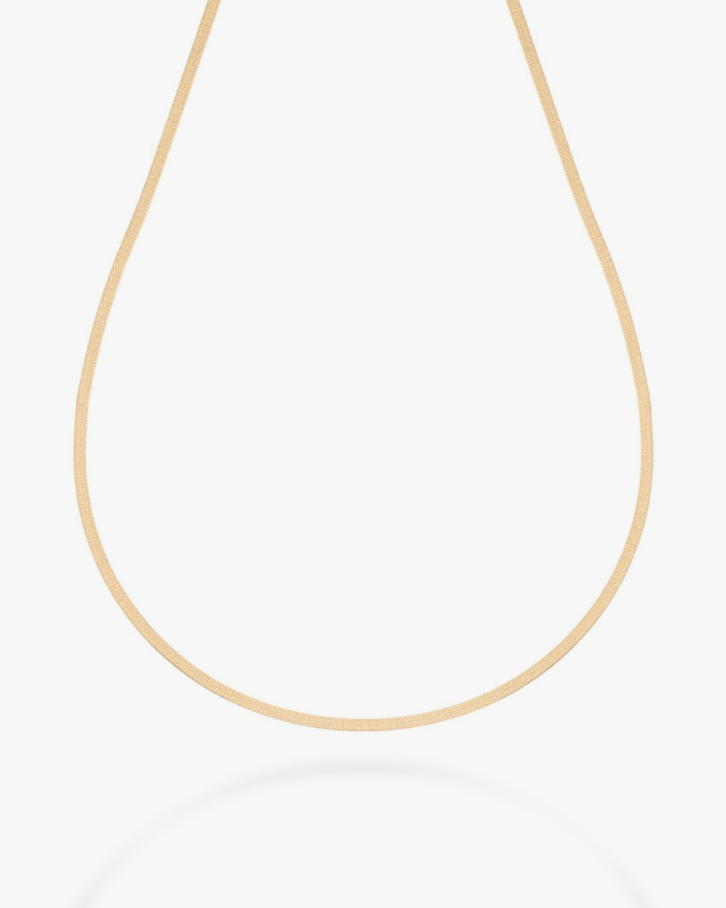Milano Necklace in yellow gold, primary view