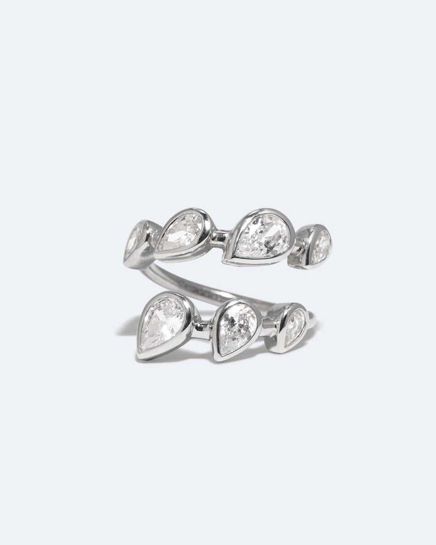 Orbit Open Zirconia Ring