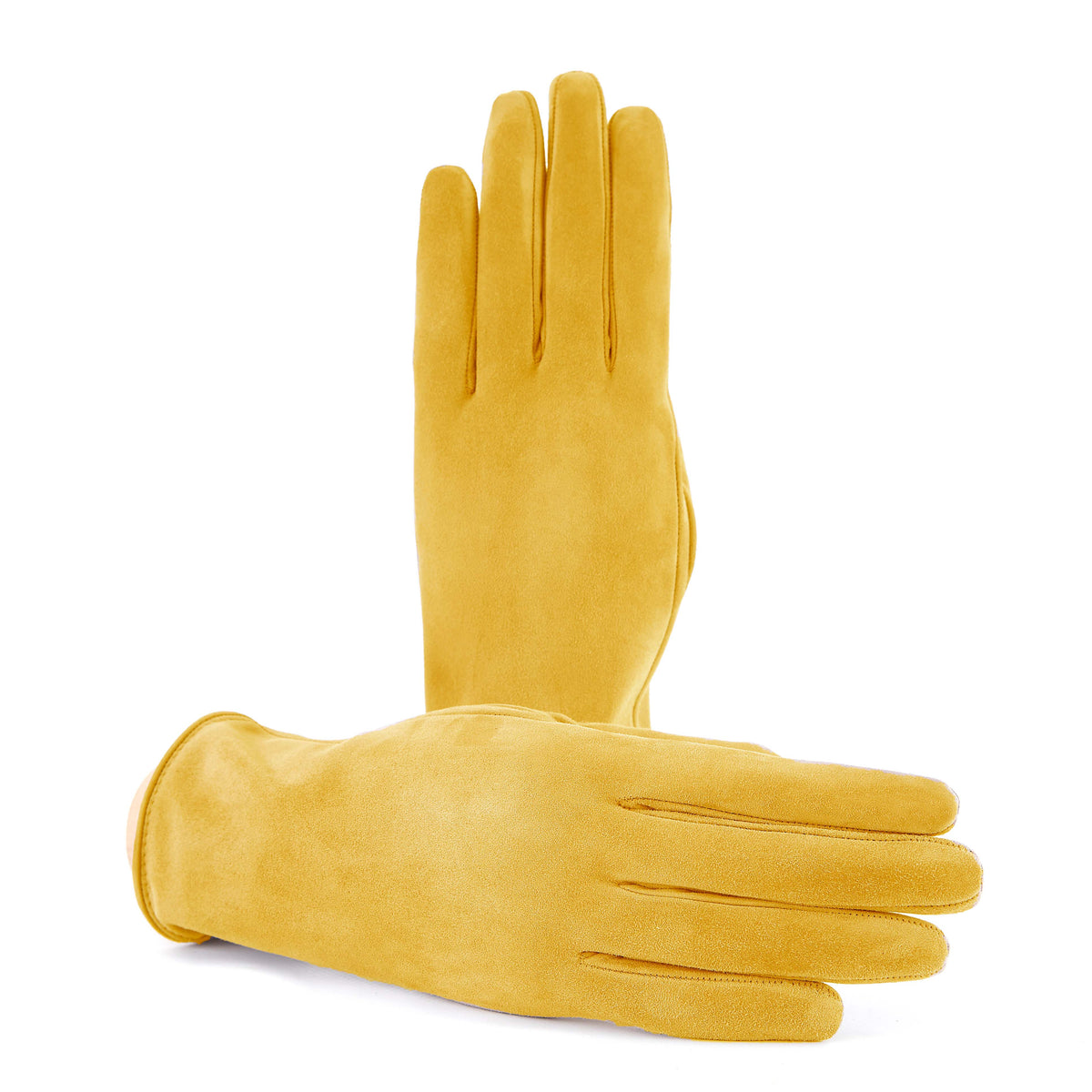 Drift Classic Suede Gloves in Yellow, primary view