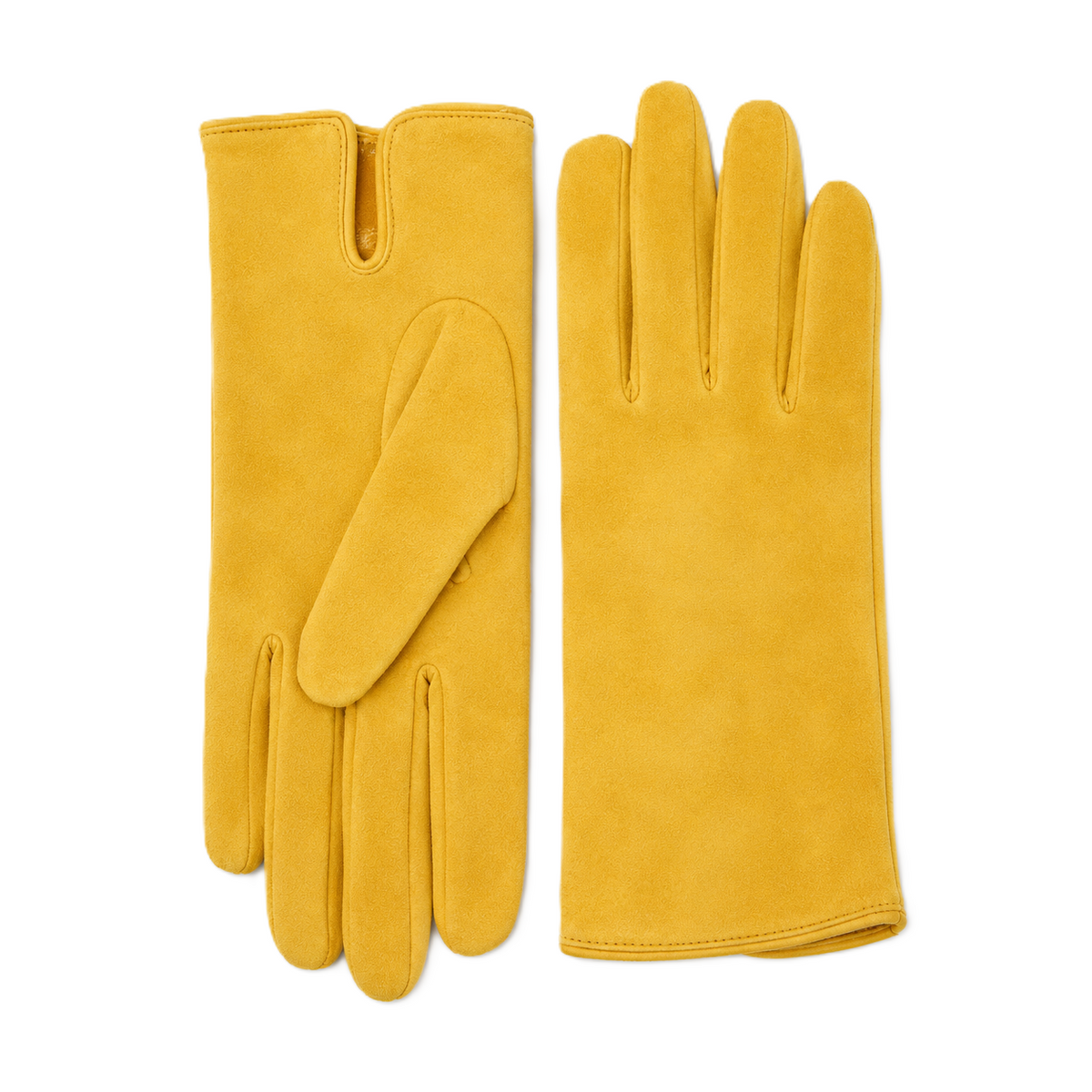 Drift Classic Suede Gloves in Yellow, view 2