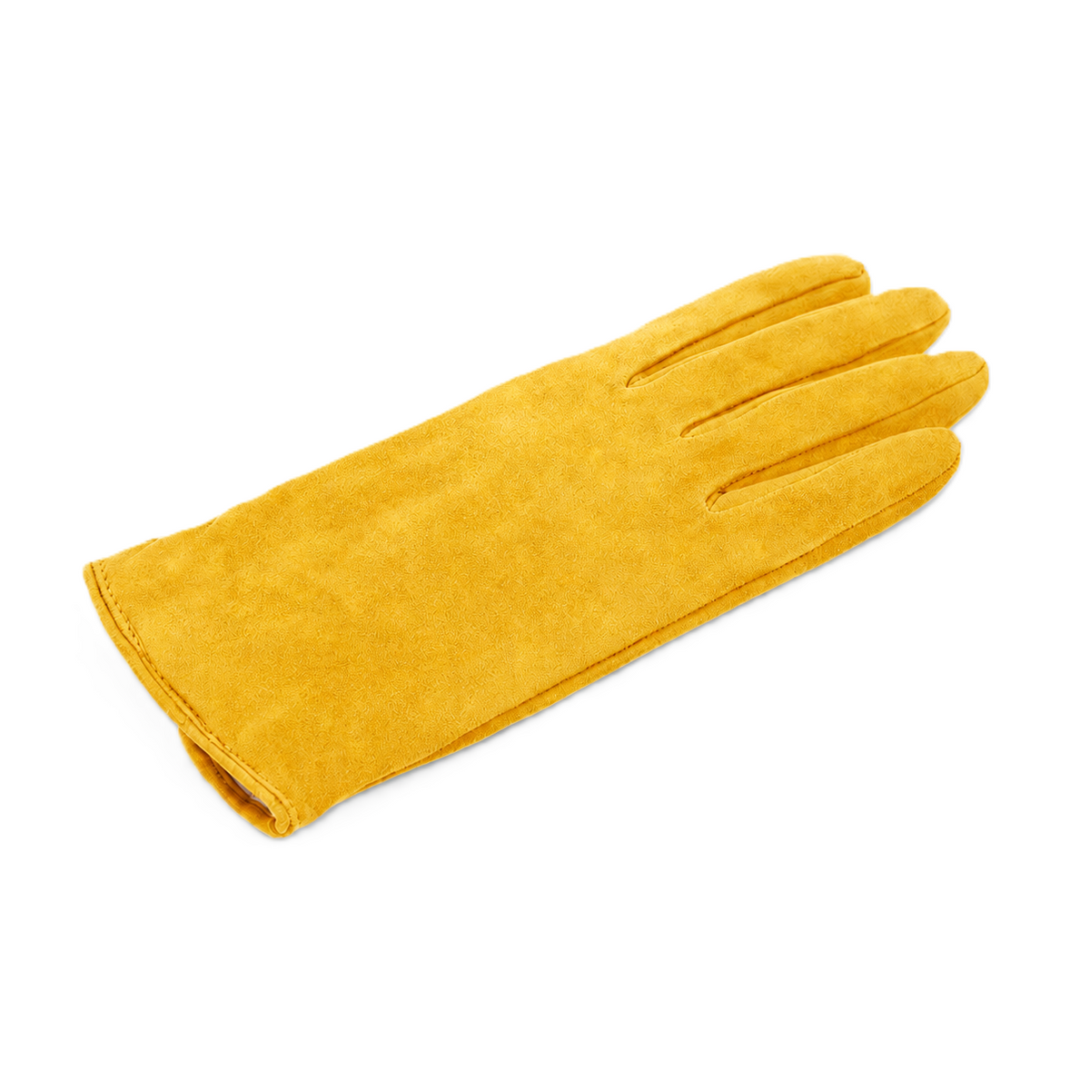 Drift Classic Suede Gloves in Yellow, view 3