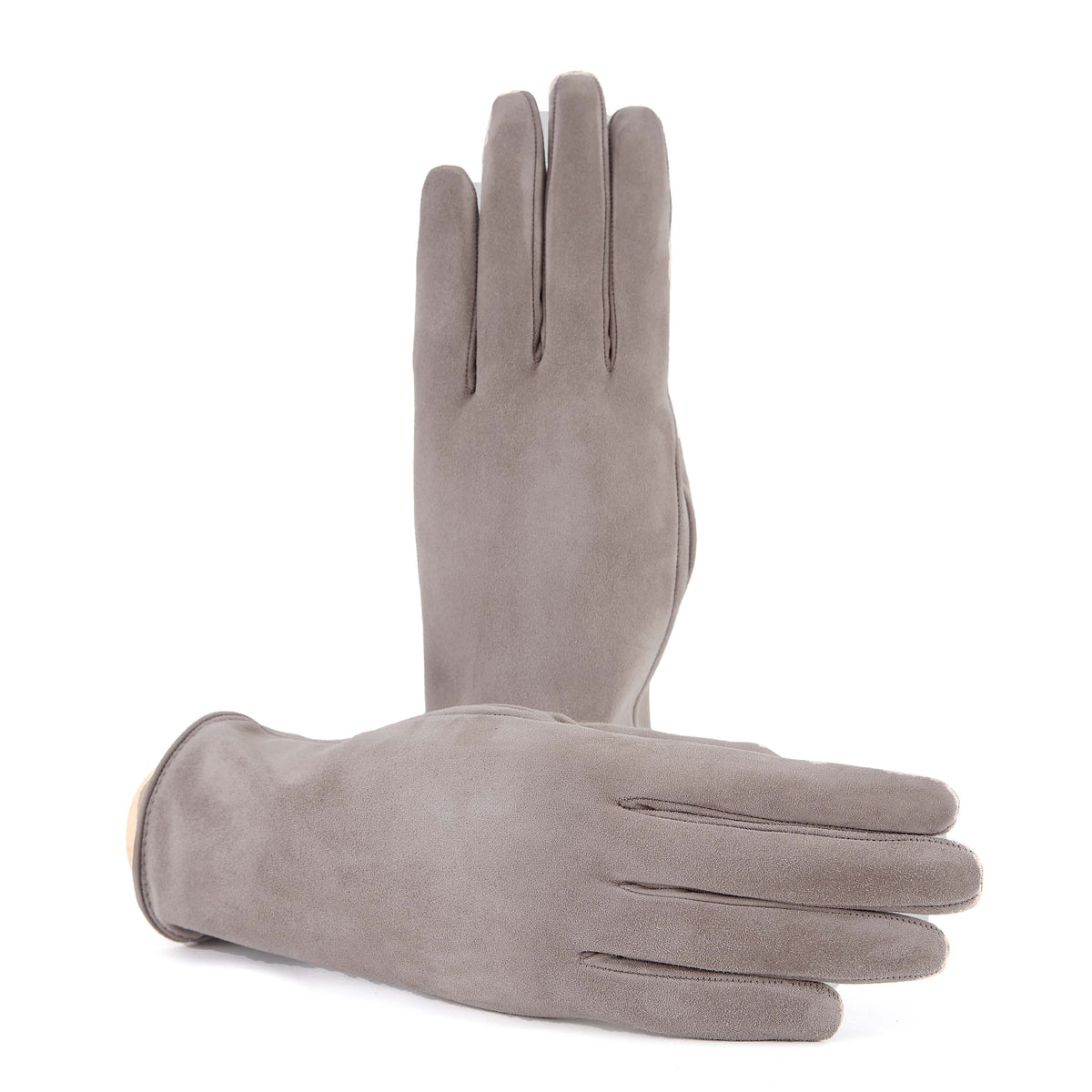 Drift Classic Suede Gloves in Taupe, primary view