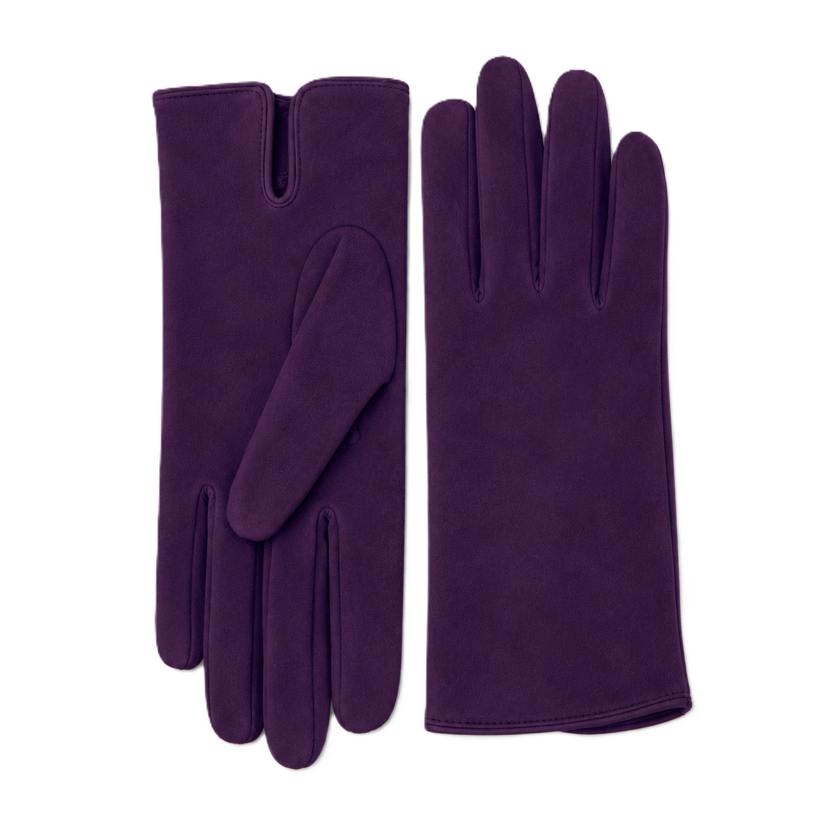 Drift Classic Suede Gloves in Purple, view 2
