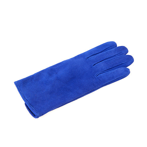 Drift Classic Suede Gloves in Royal blue, view 3