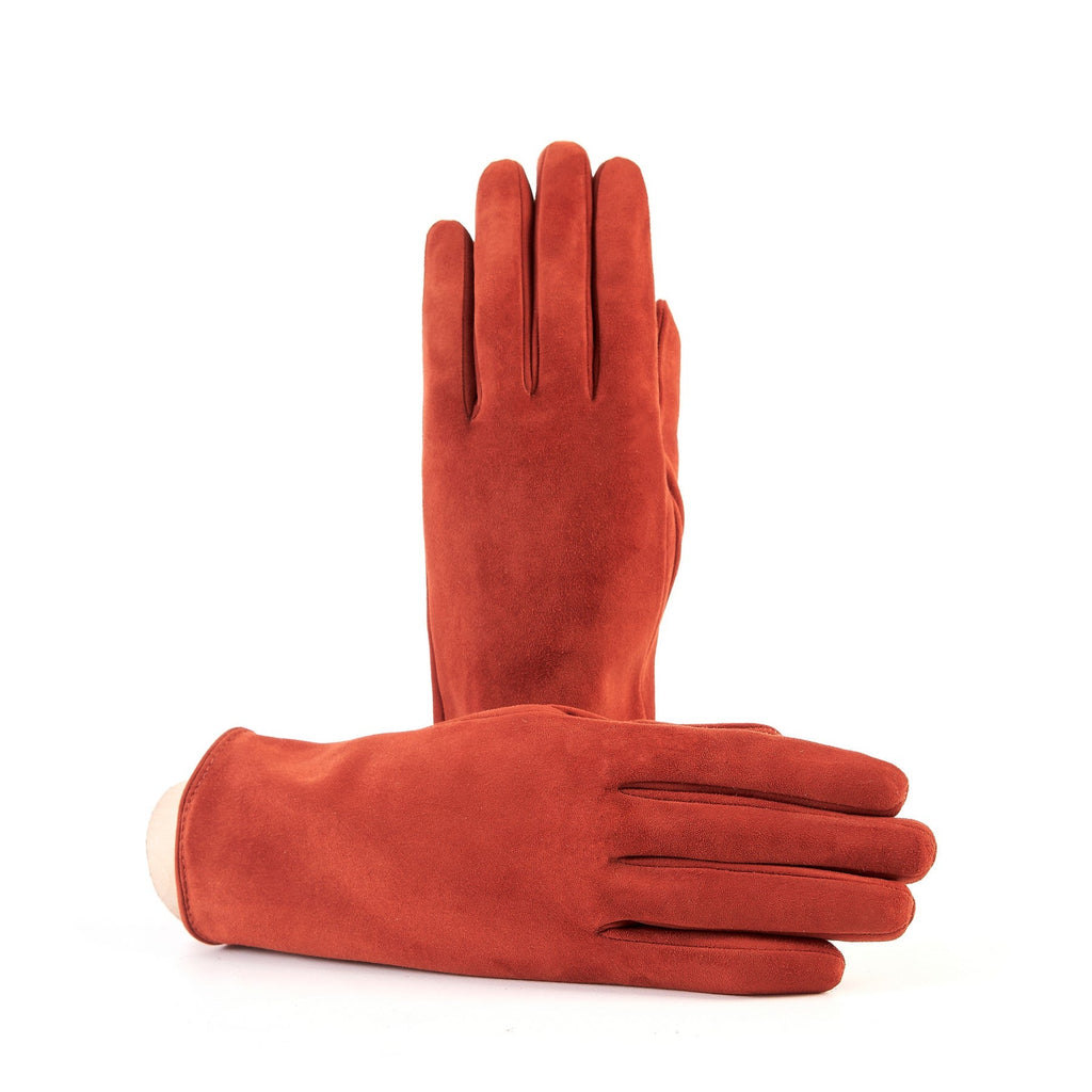 Drift Classic Suede Gloves in Orange, primary view