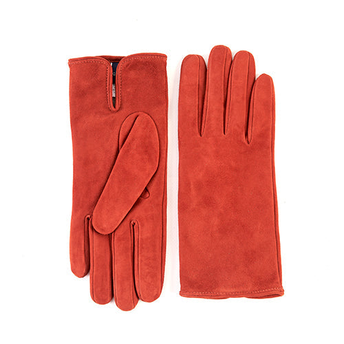 Drift Classic Suede Gloves in Orange, view 2