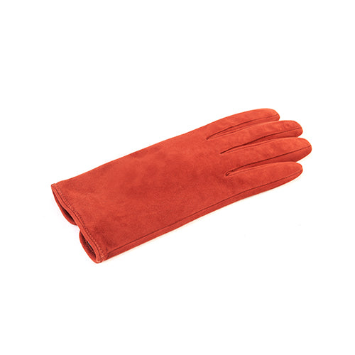 Drift Classic Suede Gloves in Orange, view 3