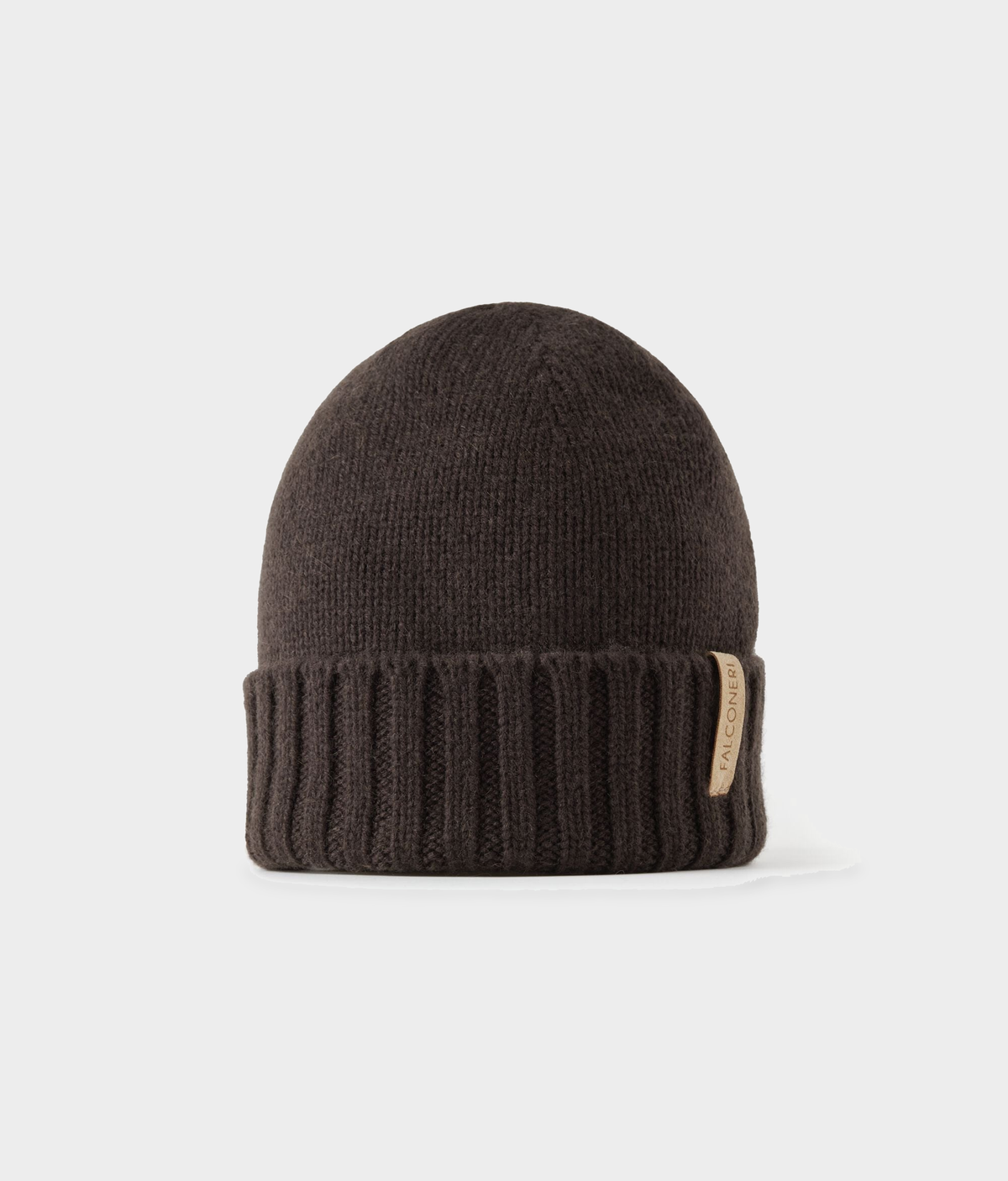Ultrasoft Cashmere Cap in Dark Chocolate Melange, view 2