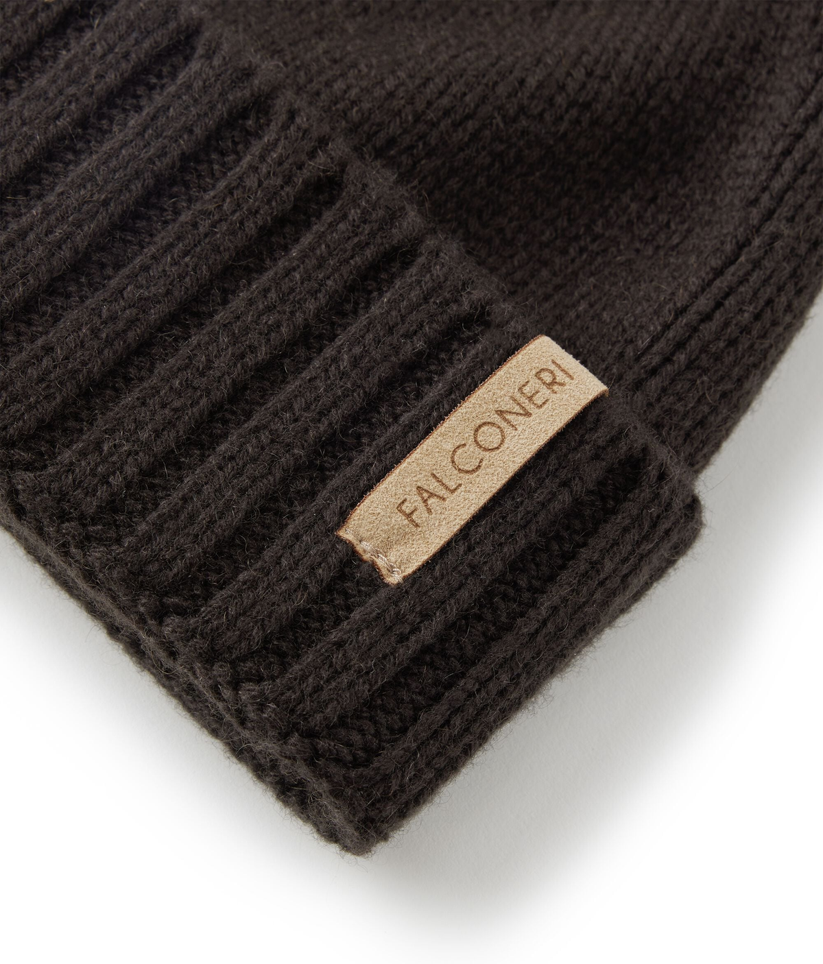 Ultrasoft Cashmere Cap in Dark Chocolate Melange, view 4