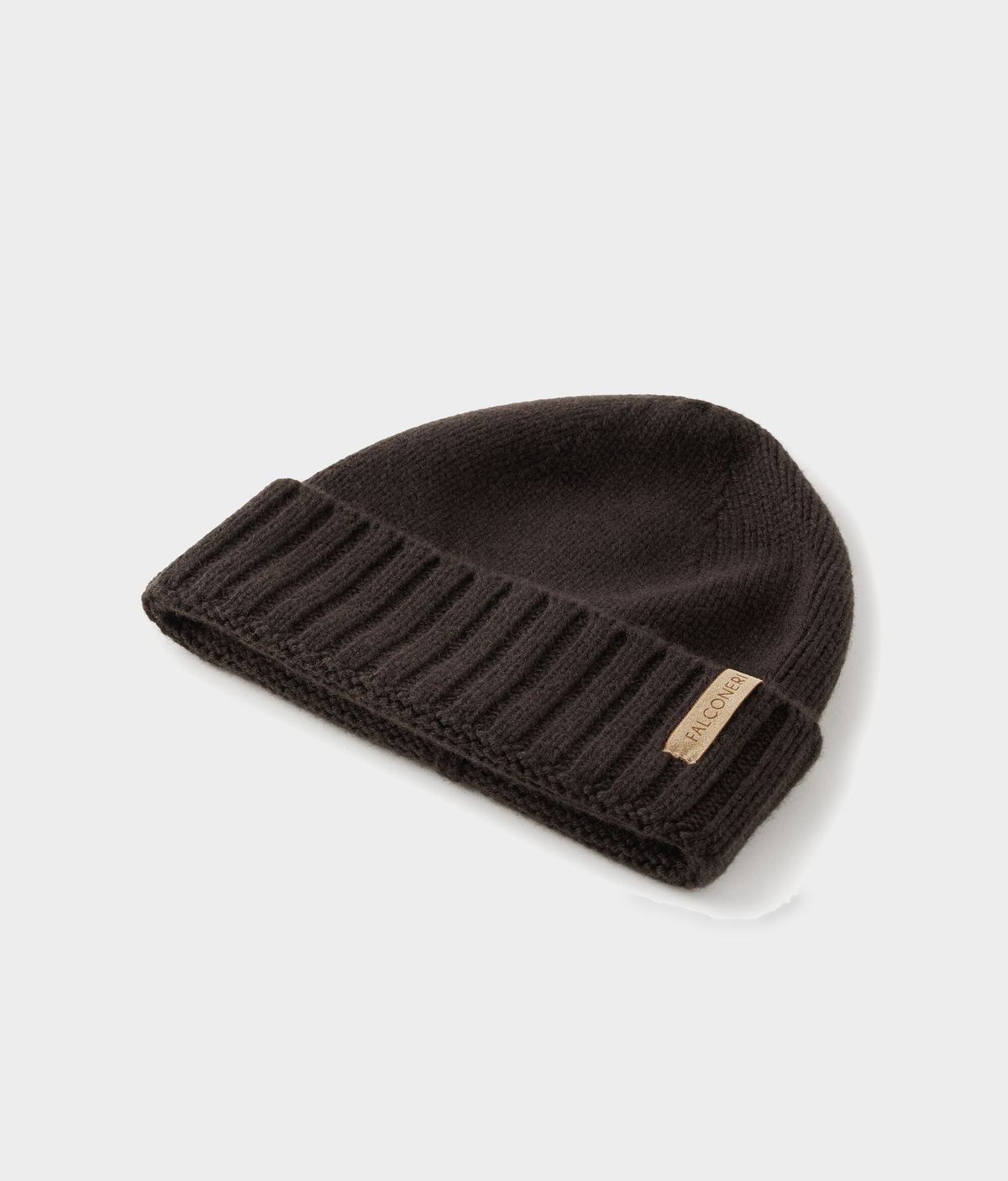 Ultrasoft Cashmere Cap in Dark Chocolate Melange, view 5
