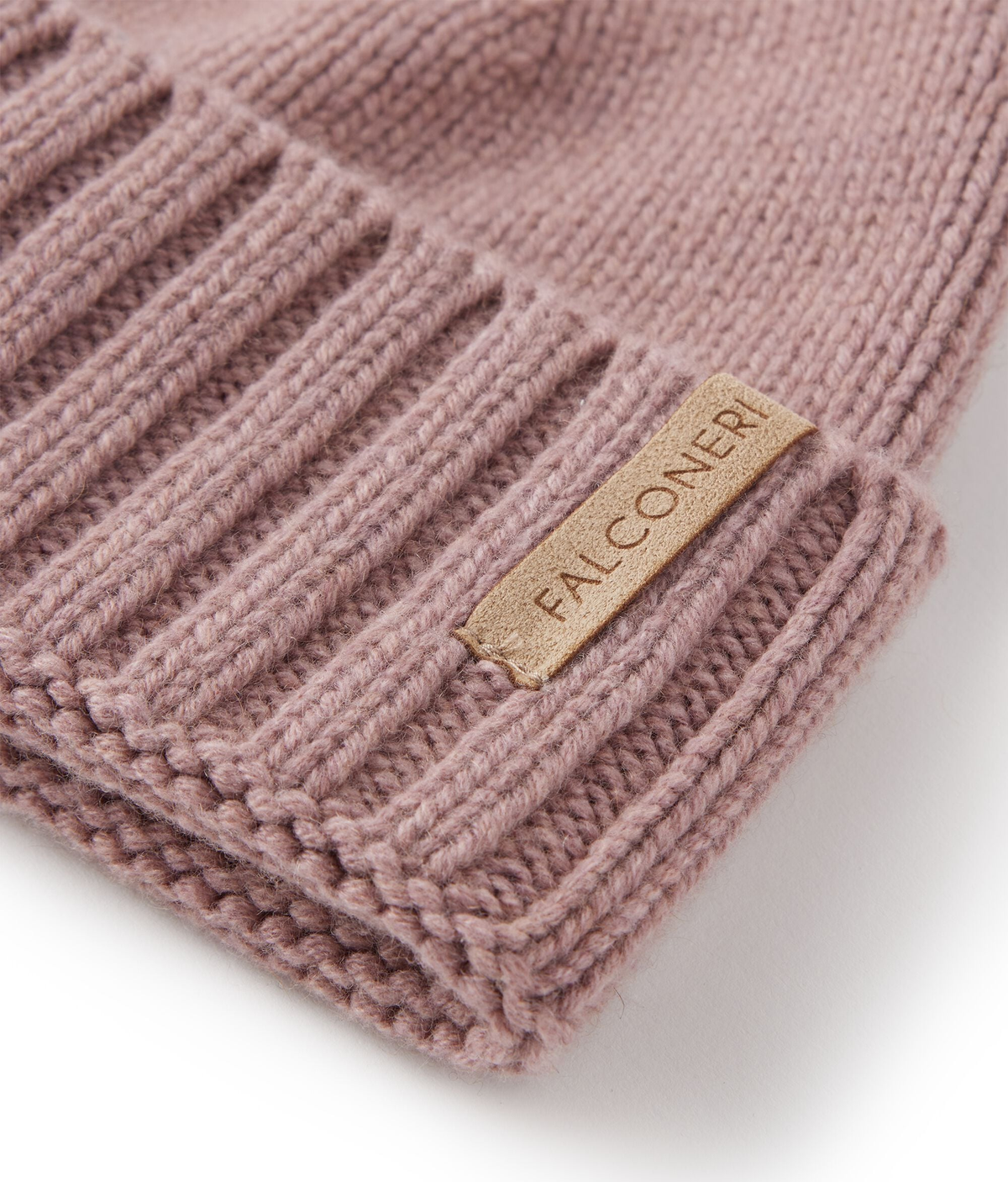 Ultrasoft Cashmere Cap in DUSTY ROSE MELANGE, view 5