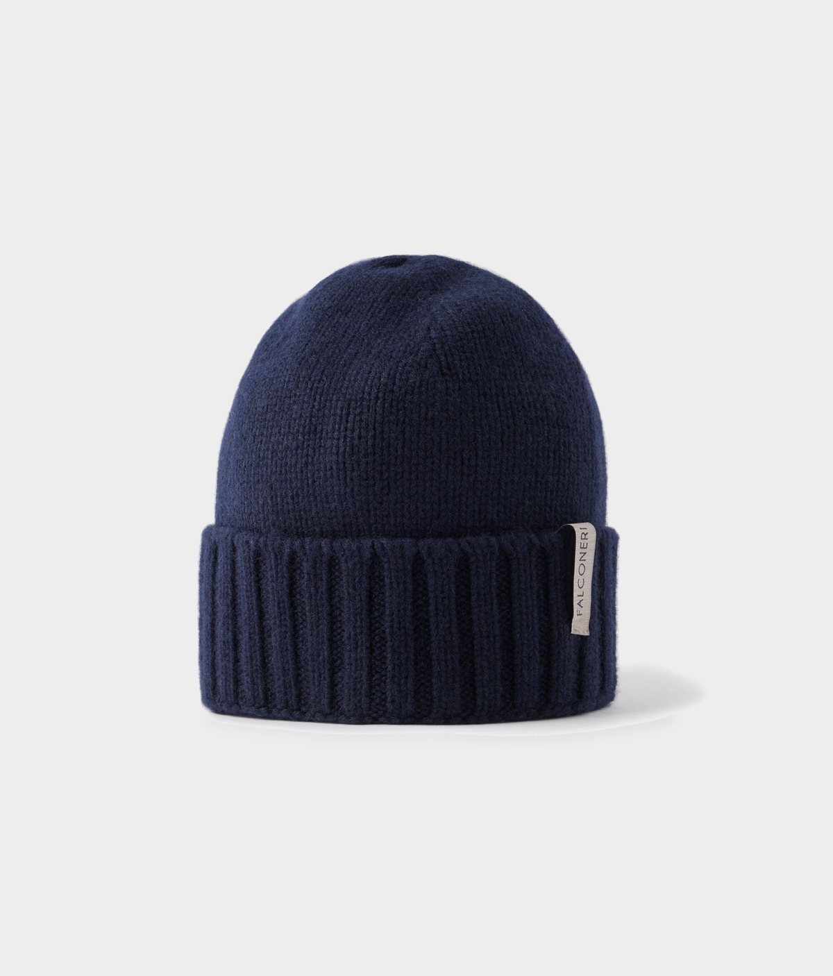 Ultrasoft Cashmere Cap in Navy Blue, view 3