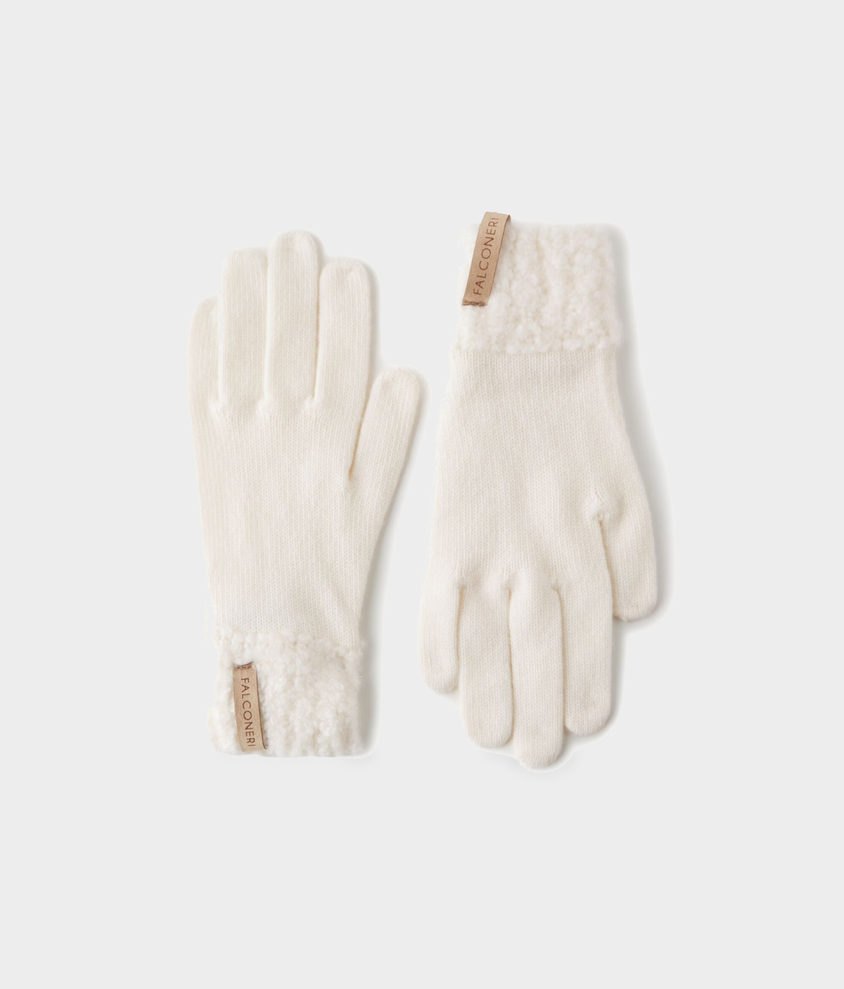 Ultrasoft Cashmere and Bouclé Gloves in Bow, view 2