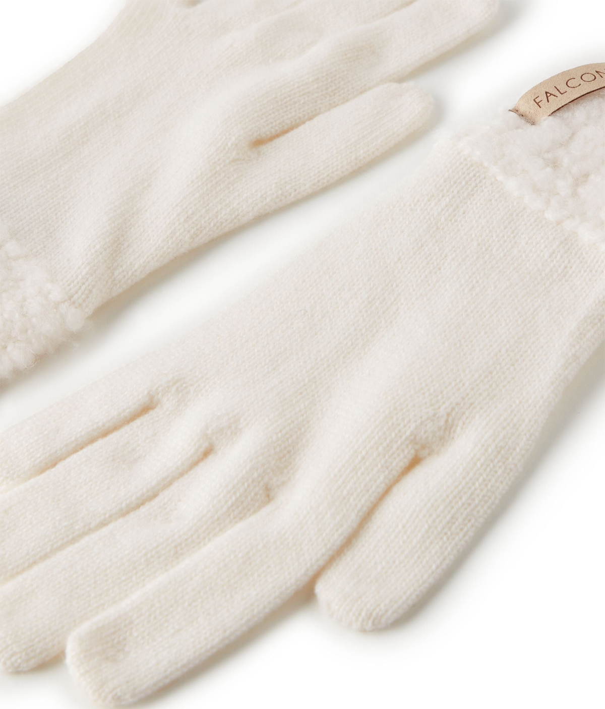 Ultrasoft Cashmere and Bouclé Gloves in Bow, view 4
